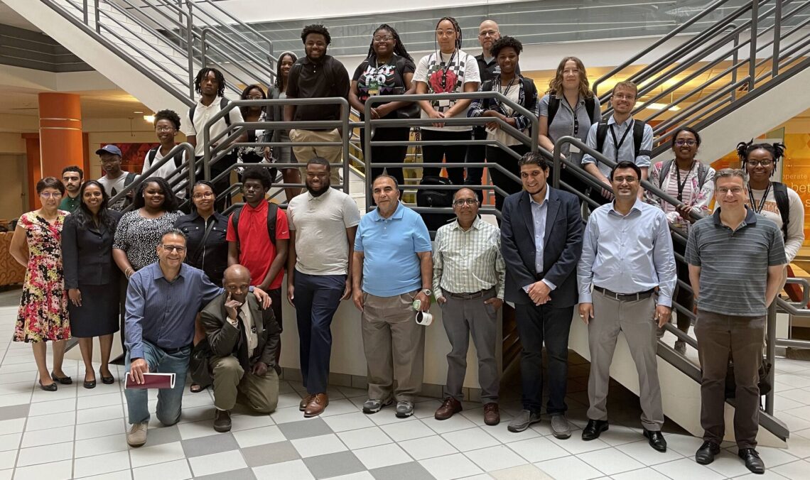 Dr. Fathi Amsaad Commences Microelectronics Summer Camp for Women and Minority Interns